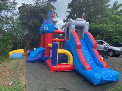 Château Médiéval 13 en 1 (PVC)